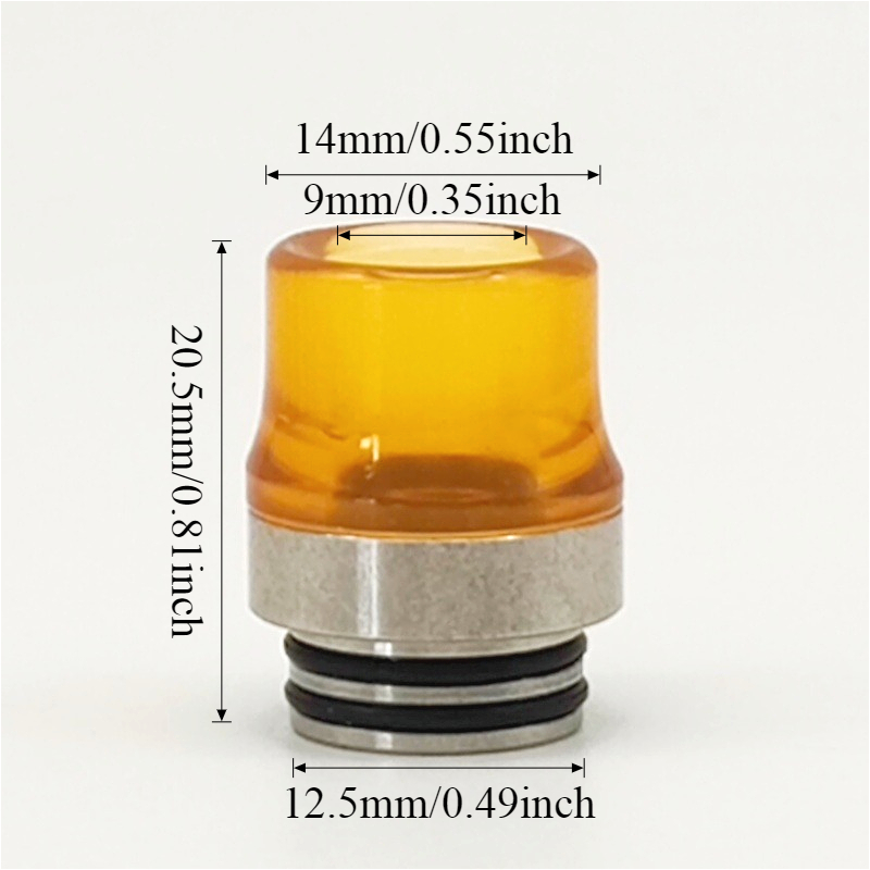 Boquilla de Acero Inoxidable d - Drip Tip Resin reseña y precio